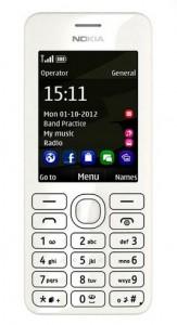 Telefon mobil Nokia Asha 206 Dual Sim, White, 68503