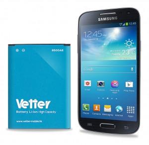 Acumulatori Vetter Pro pentru Samsung i9190 Galaxy S4 Mini, 1900 mAh, BVTI9190HC