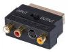 Adaptor SCART S-Video-AV(82001517) 2977 , Retail, Blister, A-Quip, DIV-2977