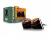 Boxe pc canyon,negre with orange color, 2.0  set with
