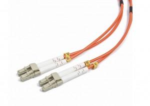 CABLU FIBRA OPTICA duplex multimode, 10m, conectori LC-LC, bulk, CFO-LCLC-OM2-10M