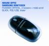 Mouse SAMSUNG PLEOMAX CRYSTAL, optic, 3 butoane, black, 800dpi, COMBO - desi, SOM7000X