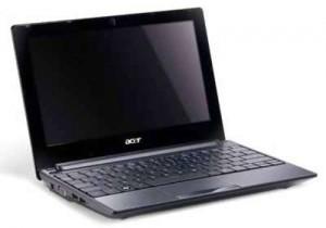 Netbook Acer Aspire One D255-N55DQkk cu procesor Intel Atom N550, 1.5 GHz, Intel GMA 3150, Microsoft Windows 7 Starter, LU.SDJ0D.162