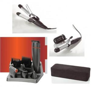 Pachet promotional - Trusa de infrumusetare 3in1 Hair Majesty HM 3014 + Set de ingrijire 7in1 Hair Majesty HM 1020