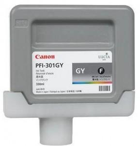 Cartus Canon, Pigment Ink Tank PFI-301Grey, For iPF8X00, iPF8000S, iPF9X00, iPF9000S, 330ml, CF1495B001AA