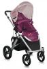 Carucior Combi 2 in 1 Bertoni cu 4 roti Carrera 4, Culoare Violet & Pink Flowers, 1002069 1326