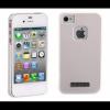 Husa iPhone 4S Full White Leather Look  Feel & Touch, FTAPIP4SLWW