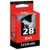 Lexmark ink  28 black return program print