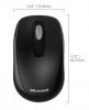 Mouse optic Microsoft wireless MOBILE 1000 BLACK 2CF-00003