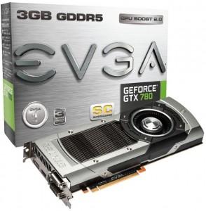 Placa video EVGA GeForce GTX 780 Superclocked, 3082MB, 03G-P4-2783-KR