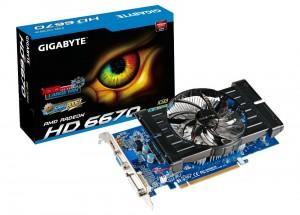 Placa video Gigabyte R667D3-1GI PCIE 2.0 1GB DDR3 HD 6670 128BIT ATX, GV_R667D3-1GI