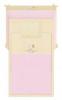 Set lenjerie pat cu broderie jersey 60/120 pink - 5 piese , 2005097
