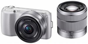 SONY NEX-C3 Camera foto digitala cu obiective interschimbabile silver, NEXC3DS.CEE4