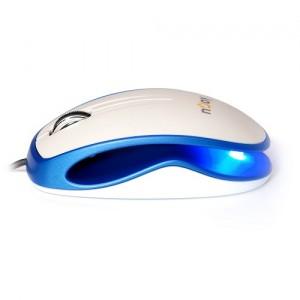Wired Optical BlueTrace Mouse nJoy L360 Alb-Albastru, PHMS-WRL360-AN01B