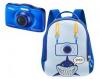 Aparat foto digital Nikon COOLPIX WATERPROOF S32 backpack kit (blue), VNA581K001