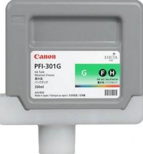 Cartus Canon, Pigment Ink Tank PFI-301 Green, For iPF8X00 and iPF9X00, 330ml, CF1493B001AA
