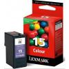 Cartus Lexmark 15 Return color cartridge - X2620, X2650, X2670, Z2420 Series, 18C2110E