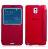 Husa Telefon Samsung Galaxy Note 3 N9000 Flip View Red, Fvsanote3R