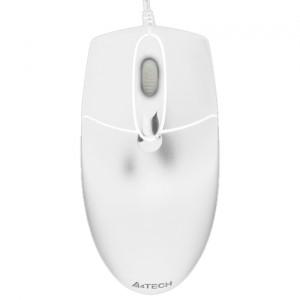 Mouse A4Tech OP-720, 3D Optical Mouse PS/2 (White), OP-720-W