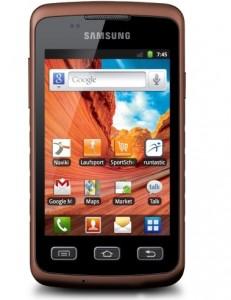 Telefon mobil Samsung Galaxy Xcover S5690, Black Orange, 55536