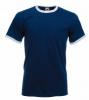 Tricou ringer bleumarin 11-168-s22 fruit of the loom