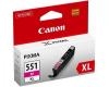 Cartus CANON CLI-551XL M INK JET MAGENTA, 6445B001