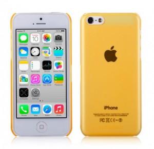 Husa Telefon Iphone 5C Clear Touch Yellow Ultra Slim, Cuapip5Cy