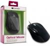 Mouse CANYON CNR-MSO01N (Cable, Optical 800dpi,3 btn,USB), Black, CNR-MSO01NB