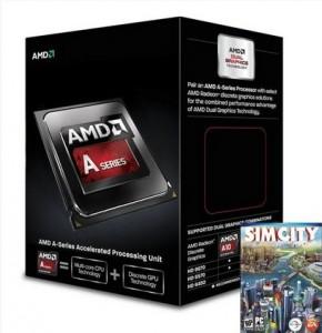 Procesor AMD CPU Richland A10-Series,  X4 6800K, 4.1GHz, 4MB, 100W, FM2, AD680KWOHLBOX