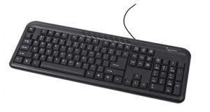 Tastatura GEMBIRD Multimedia PS2, Black, KB-M-101