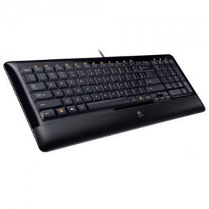 Tastatura Logitech Media K300 Backlit Media, USB, 920-001492