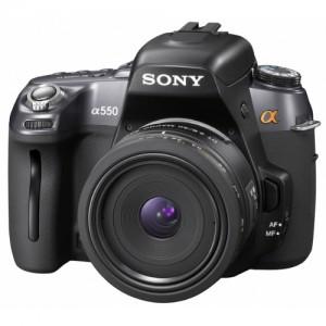 Camera foto SONY DSLR A550L, 14.2MP, CMOS, obiectiv SAL 1855, 3 Clear LCD, Quic, DSLRA550L.CEE4