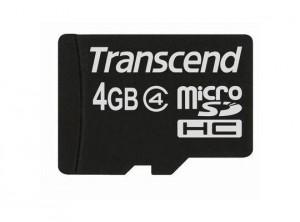 Card memorie TRANSCEND Micro-SDHC 4GB