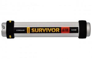 Flash Pen Corsair Survivor GTR 64GB USB 2.0, Rezistent la soc si apa CMFSRA64GBGT2