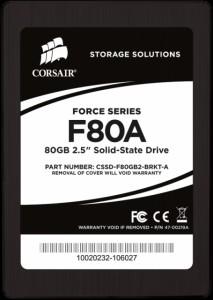 Hard disc Solid State Drive Corsair 80GB SSD Force Series 2.5 inch CSSD-F80GB2-BRKT-A