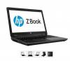 Laptop  hp zbook 17 17,3 inch hd+ i7-4700mq 4gb 500gb