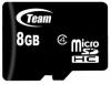 Card TEAM GROUP 8GB Micro SDHC Class 4 cu adaptor, TUSDH8GCL403
