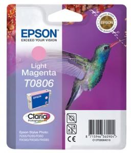 Cartus Epson T0806 Light Magenta, C13T08064011
