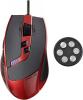Gaming mouse speedlink kudos rs (red-black),