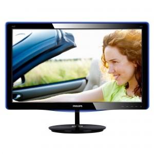 Monitor LED Philips 18,5 inch, Wide, DVI, Negru, 197E3LSU