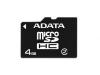 Card memorie A-Data microSDHC 4GB Class 2 Retail, AUSDH4GCL2-R