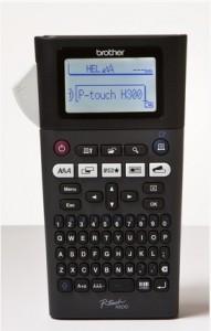 Imprimanta termica Brother PTH300,  Handheld,  ABC keyboard,  TZ tapes 3.5 to 18 mm