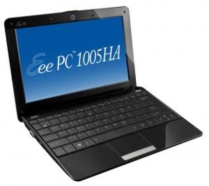 Laptop netbook ASUS Eee PC 1005HA, Black, 1005HA-BLK008S