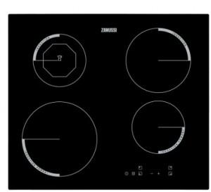 Plita inductie Zanussi, 60 cm, 4 zone de gatit, Control touch, Booster, Oprire automata, Blocare de siguranta pentru copii, Culoare neagra, ZEI6840FBA