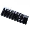 Tastatura usb+ps/2 mmedia serioux, romanian layout, black & silver