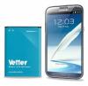 Acumulatori Vetter Pro pentru Samsung Galaxy Note 2 N7100, 3100 mAh, BVTNOTE2HC