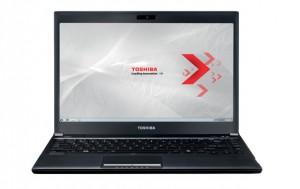 Laptop Toshiba Portege R700-1C8 13.3 Inch LED HD cu Procesor Intel Core i3-370M 2.40 GHz, 3GB, 320GB, Accelerator grafic media HD Intel, Negru, Windows 7 Professional pe 64 de biti, PT310E-09H02NG5
