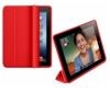 Smart case apple ipad2, ipad3, polyurethane red,