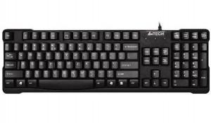Tastatura A4tech KR-750, USB, Natural_A Shape Key, Laser inscribed keys, (Black) (US Layout), KR-750 USB
