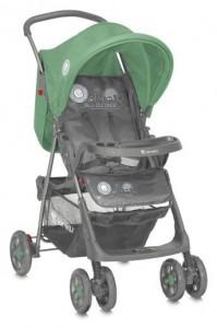 Carucior sport Star Bertoni, Grey & Green B-Zone, masuta frontala compartimentata, 1002005 1330